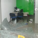 Vandalismo en la sede de IPS Virrey Solis en Cartagena