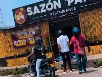 Abatido presunto delincuente durante intento de atraco en un restaurante