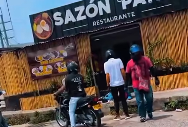 Abatido presunto delincuente durante intento de atraco en un restaurante de Cartagena.