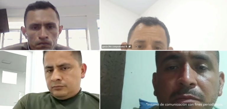 Acusan a un teniente y tres soldados profesionales por el