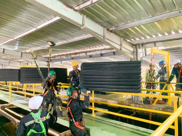 Con paso firme avanza la intervencion en la Planta de