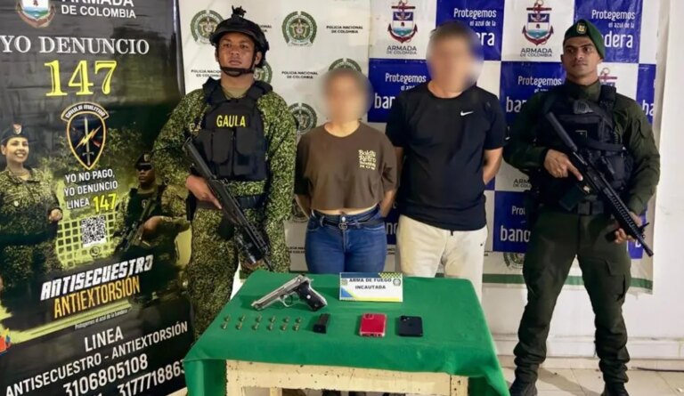 En la zona rural de Santa Catalina arrestan al lider