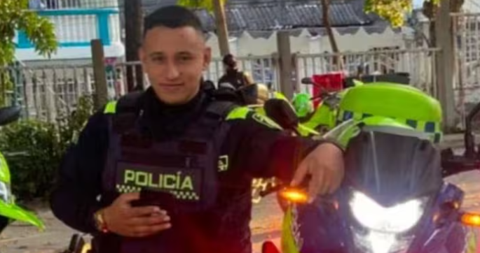 Falleció patrullero en Cartagena durante un tiroteo con delincuentes.