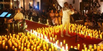 Mompox celebro el Concierto de la Luz en la Iglesia
