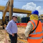 Progresan los trabajos de optimizacion en el sistema de agua