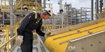 Ecopetrol comienza la exportacion de 260 toneladas de azufre solido