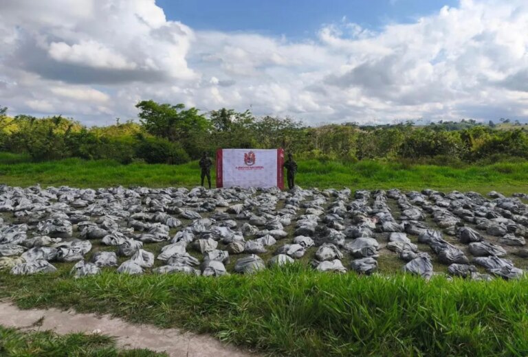 Ejercito confisca 27 toneladas de cianuro en el sur de