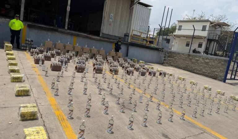 En operativos de control de tráfico, la Policía confisca mercancía de contrabando
