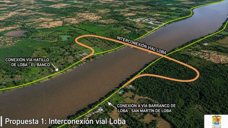 Gobernacion de Bolivar asigna contratos para la construccion del puente