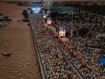 Mas de 50000 ciudadanos se unieron al cierre de campana