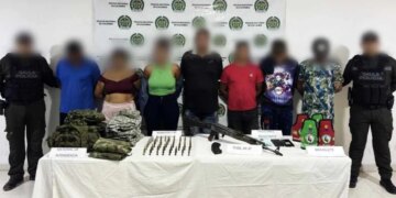 Operativo contra la extorsion en el sur de Bolivar detencion