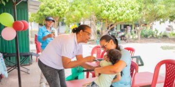 Refuerzan la campana contra el virus del sarampion en Bolivar