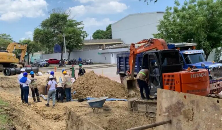 Aguas de Cartagena inicia una nueva etapa de obras en el sistema de acueducto