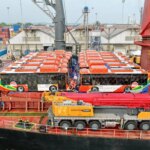 Arriba el primer lote de buses comprados por TransCaribe