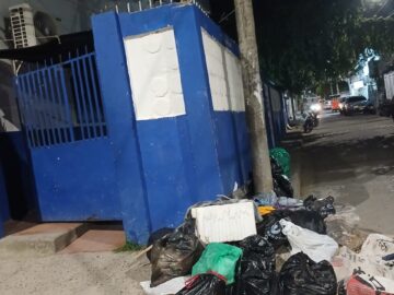 Asi es la entrada de la IE Soledad Roman de