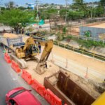 Avance del 70 en la instalacion de nueva tuberia para
