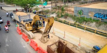 Avance del 70 en la instalacion de nueva tuberia para