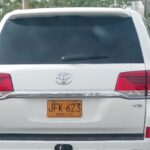 Camioneta de lujo perteneciente a Alonso Luis Julio Restrepo intento