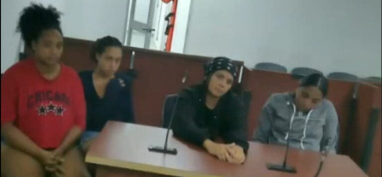 Cuatro mujeres encarceladas en La Boquilla por complicidad en un