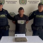 Detienen a Al Meke con una panela de marihuana en