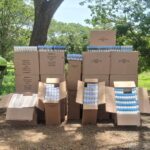 Incautacion de cigarrillos de contrabando en las carreteras de Bolivar