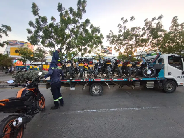 Informe sobre las operaciones en el carril de TransCaribe 200