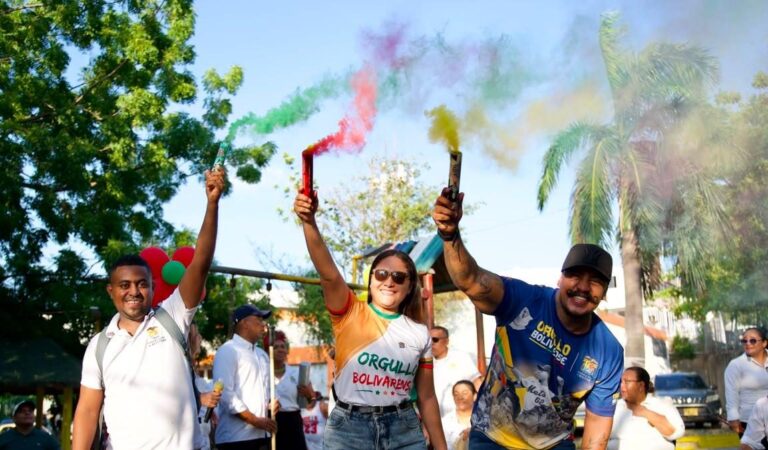 Inician las celebraciones por los 169 años del departamento de Bolívar.