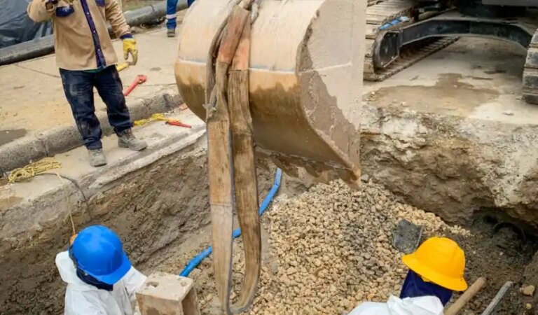 Las obras del sistema de alcantarillado sanitario en Getsemaní alcanzan un avance del 70%