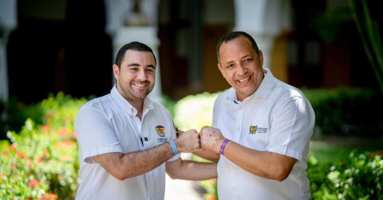 Paz y salvo de la Gobernacion de Bolivar con Unicartagena