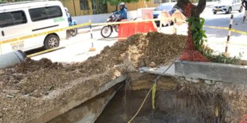 Concluyen los trabajos de mantenimiento de la tuberia en la