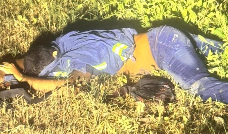 Un hombre y una mujer fueron hallados muertos en la carretera que conecta Pasacaballos con Rocha.