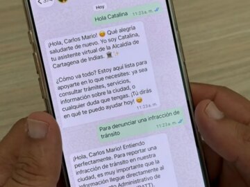WhatsApp herramienta esencial para hacer denuncias de infracciones de transito