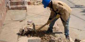 Aguas de Cartagena avanza en renovacion de redes en Pasacaballos