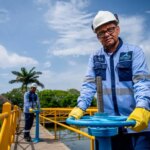Aguas de Cartagena interviene tramo de tuberia del acueducto en