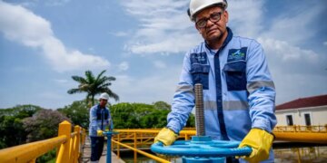 Aguas de Cartagena interviene tramo de tuberia del acueducto en