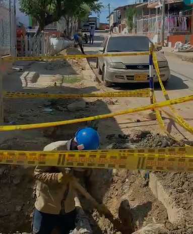Aguas de Cartagena renueva las redes de agua potable en