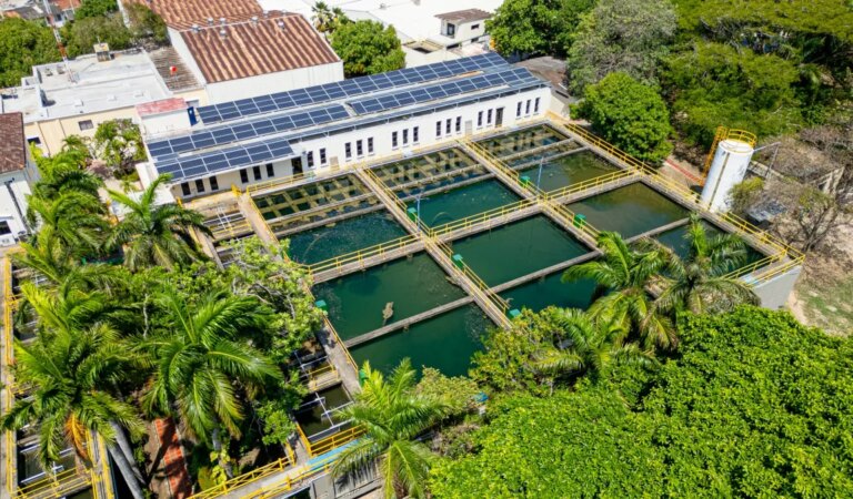 Aguas de Cartagena soluciona problema en tubería de conducción de agua cruda