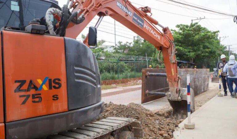 Comienzan las obras de mejora en el sistema de agua potable en Nelson Mandela
