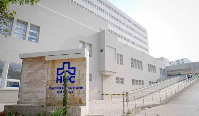 Con motivo de sus 20 años de operación, el Hospital Universitario del Caribe presenta nueva infraestructura exterior