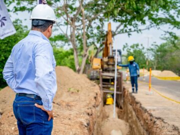 Daan comienzo las obras de rehabilitacion del sistema de alcantarillado