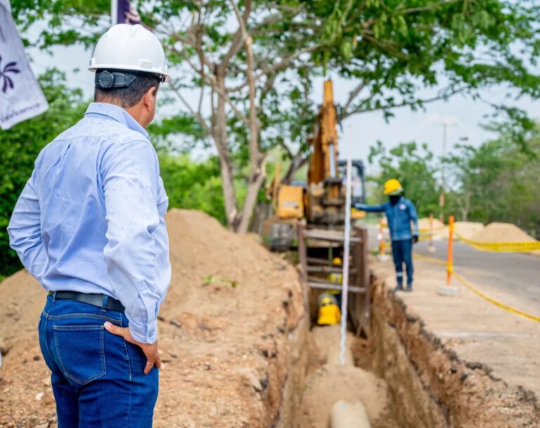 Daan comienzo las obras de rehabilitacion del sistema de alcantarillado