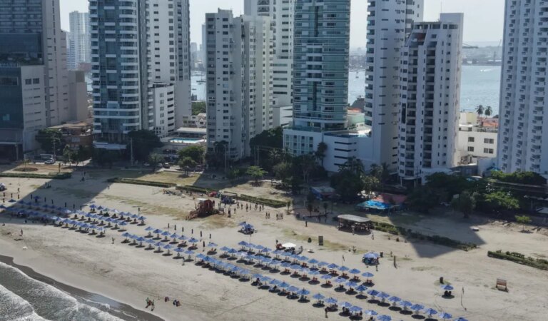 El Distrito habilita una nueva playa en Bocagrande: estos son los servicios que se brindarán a los visitantes.