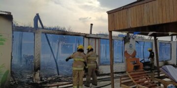 Incendio en hotel de zona rural de Cartagena controlado por