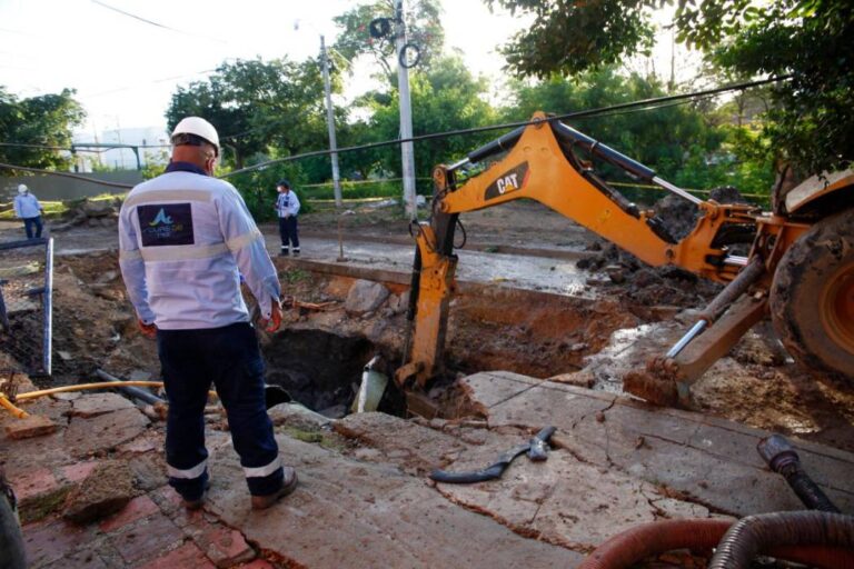 Iniciaron los trabajos para la conduccion de agua potable en