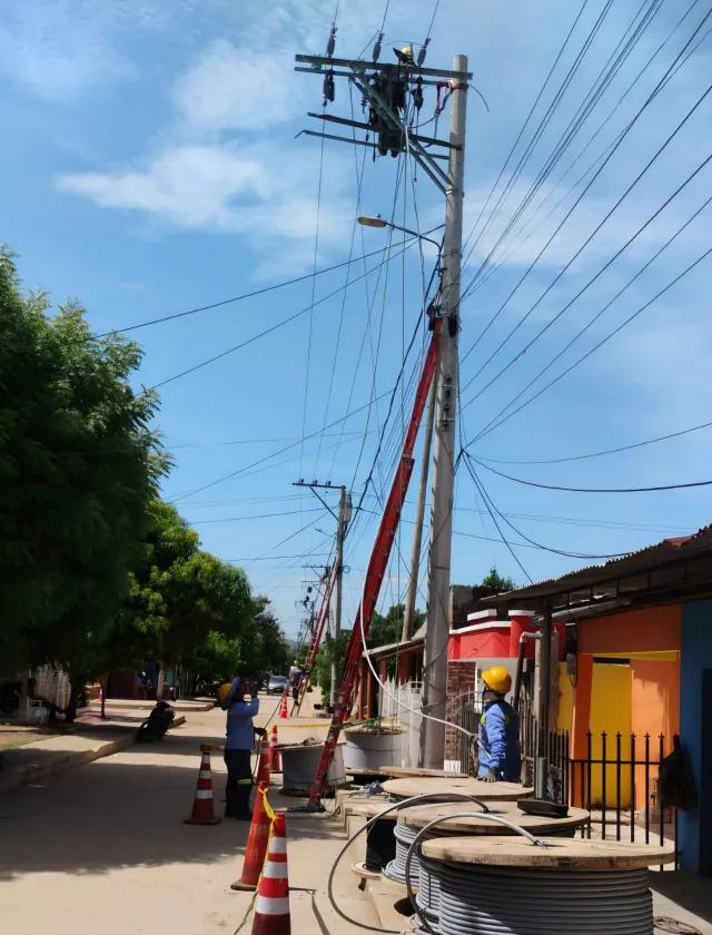 Progreso de los proyectos ejecutados por Afinia en los municipios