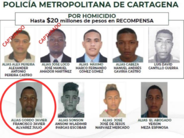 Uno de los delincuentes mas buscados de Cartagena se entrega
