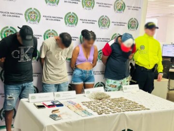 A integrantes de la organizacion delincuencial Salsas Nueva Generacion los