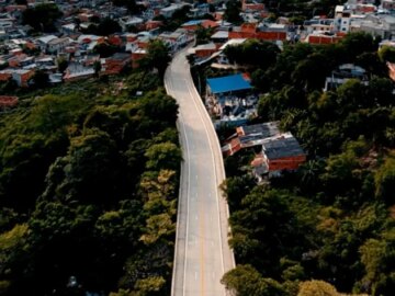 Construccion de nueva via en el sur de Cartagena por