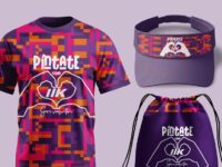 Entrega de kits para la carrera 11K Pintate IDERBOL este