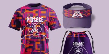 Entrega de kits para la carrera 11K Pintate IDERBOL este